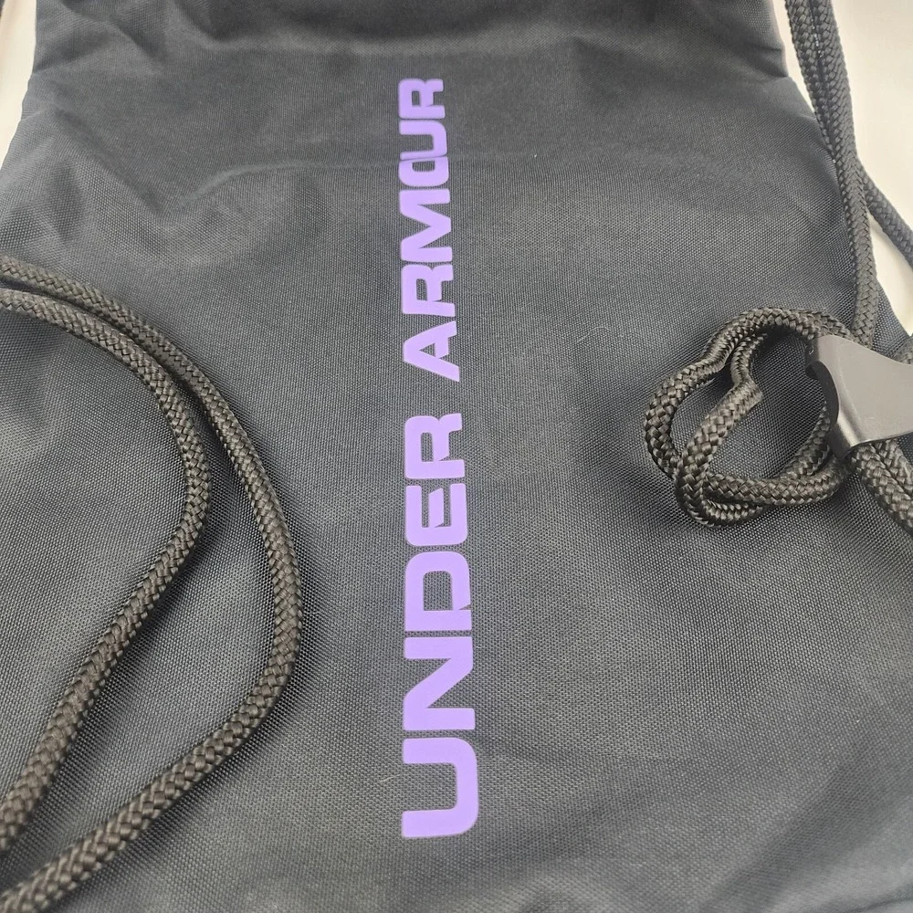 Under Armour Purple‎ sackpack drawstring backpack with drawstring holder Gray